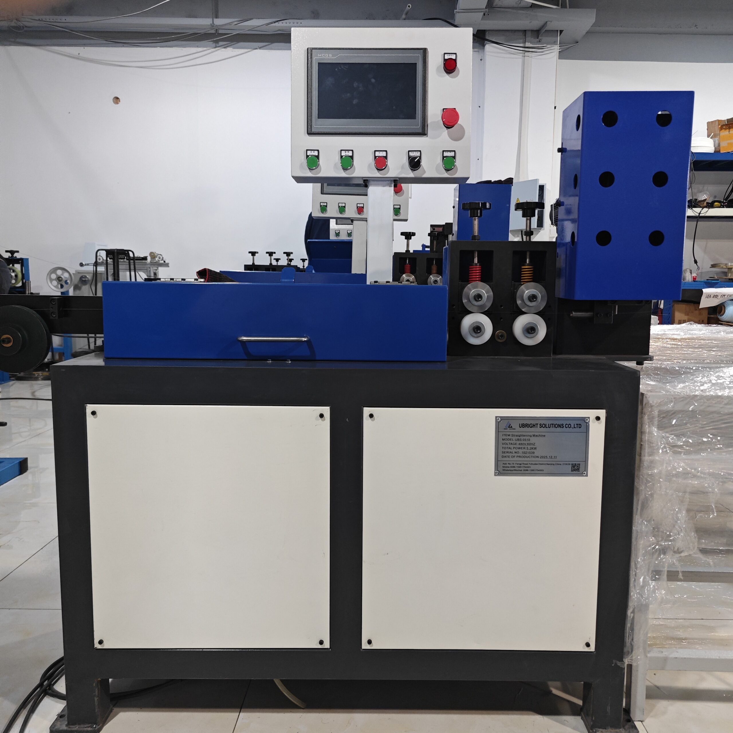 Chasing Straightening Machine