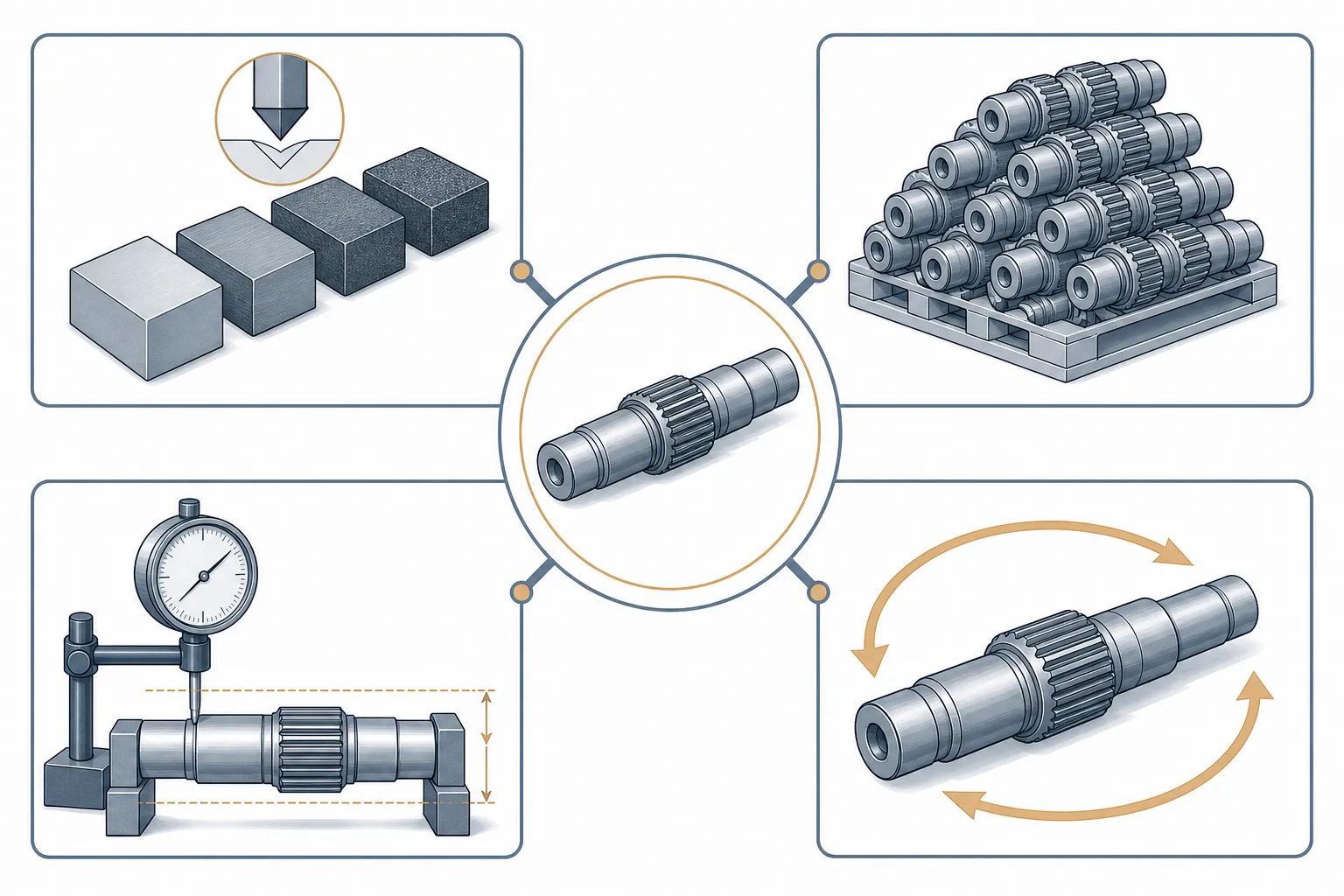 Decision dimensions of material state, volume, tolerance and fatigue criticality