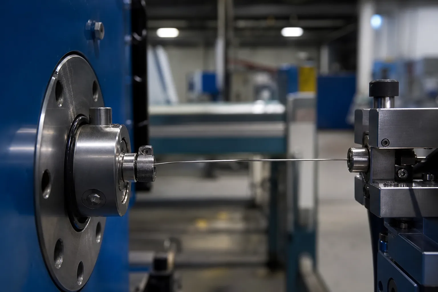 Medical Mandrel Straightening: Process, Surface Protection and Validation Medical wire released inspection industrial photograph